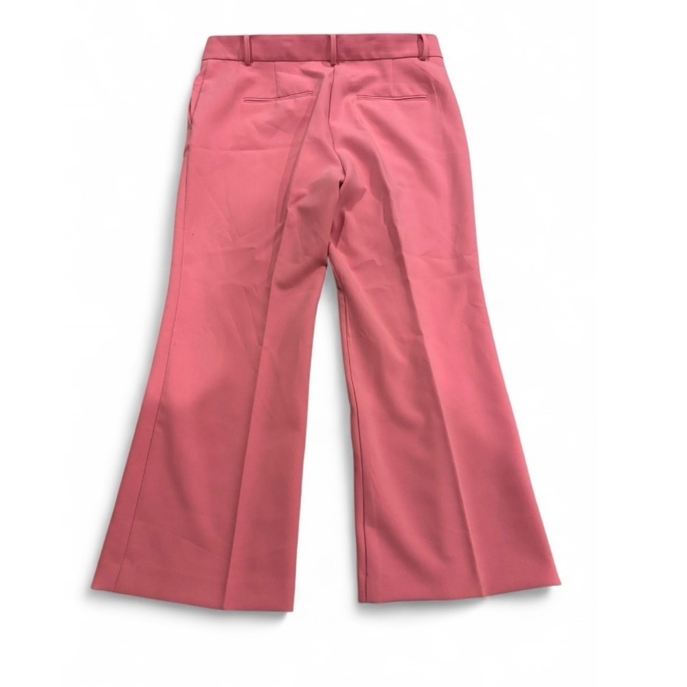 Ann Taylor Mauve Pink High Waisted Wide Leg Trouser Pants Petite 16P NWOT - Picture 3 of 10